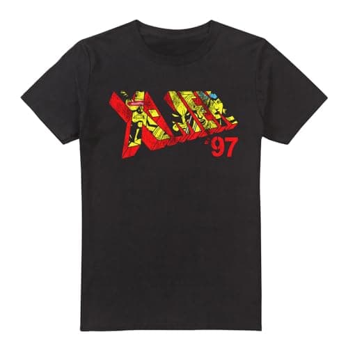 Image of X-Men 97 Comic Logo Unisex T Shirt, Black, Medium