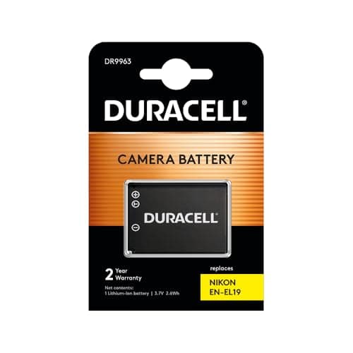 Image of Duracell Replacement Digital Camera Battery for a Nikon EN-EL19 Battery