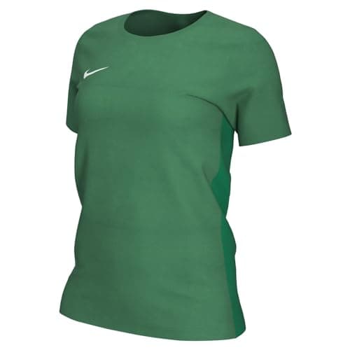 Image of NIKE Women's W Nk Dry Park Vii Jsy T shirt, Pine Green/White, L UK