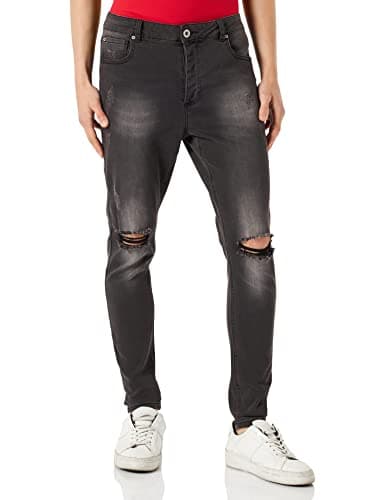 Image of Kings Will Dream Men's Lumor Spray On Denim Jean, Grey, 28