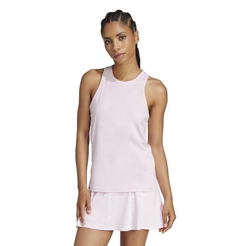 Image of adidas Women's Club Tennis Climacool Tank Top, Clear Pink, XS