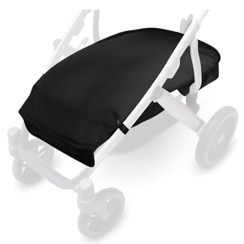Image of Quintriae Basket Cover for UPPAbaby Vista V2 and Vista V3 Strollers - Protects and Conceals Belongings - Easy Attachment and Access - Water-Resistant Material
