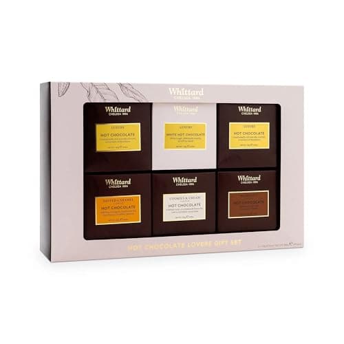 Image of Whittard of Chelsea Premium Hot Chocolate Set (Pack of 6) – Rich & Indulgent Hot Chocolate, Perfect for Gifting, Winter Celebrations & Treats