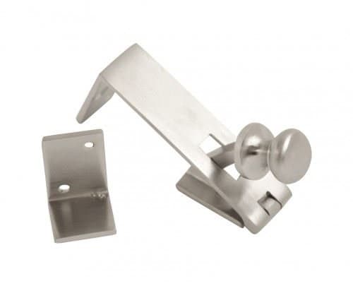 Image of Dzina Counterflap Catch – Satin Chrome Finish | Pack of 1