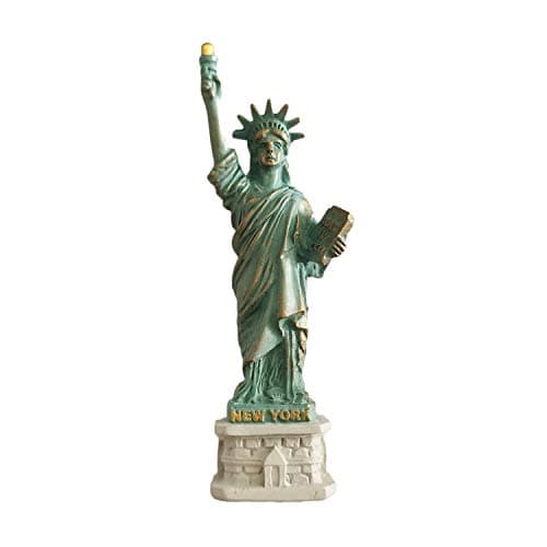 Image of New York 3D Statue of Liberty Souvenir Fridge Magnet Gift,Handmade Home & Kitchen Decoration USA Refrigerator Magnet Collection