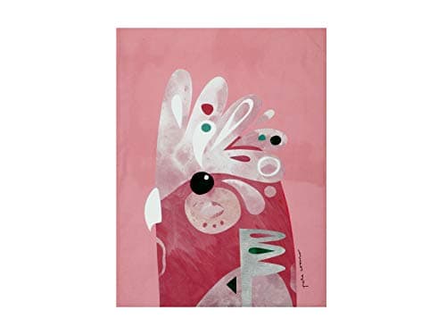 Image of Maxwell & Williams Pete Cromer Bird Tea Towel, Galah Print, 1% Cotton, 7 x 5 cm