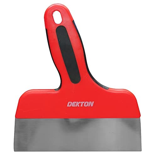 Image of Dekton 200mm SoftGrip Taping Knife | 8" Stainless Steel Blade for Smooth Finishing | Ergonomic Design for Comfort and Control | Ideal for Quick and Efficient Surface Preparation