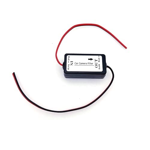 Image of JZK Car reversing camera rectifier to solve screen flicker, car rear camera rectifier for VW, Volkswagen, for Skoda, for Audi, for BMW, backup camera, car back parking camera power rectifier