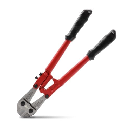 Image of HOUSERAN Bolt Cutter 14 inch, Bolt Cutter with Comfort Handle Grip, Heavy Duty Bolt Cutter for Fences, Steel Wire, Chains, Screws, Locks, and Rivet