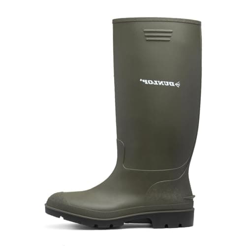 Image of DUNLOP Pricemastor Mens Green Tall Welly - Size 7 UK - Green
