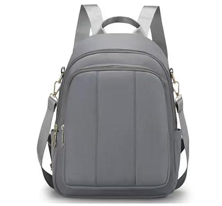 Image of shungran School Backpack Casual Daypack School Bags for Girls Bookbag Lightweight Travel Rucksack Work Bag for Women (grey)