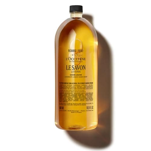 Image of L'OCCITANE - Lavender (Lavande) Liquid Hand Soap Refill - 500 ml - All skin types - Made in France