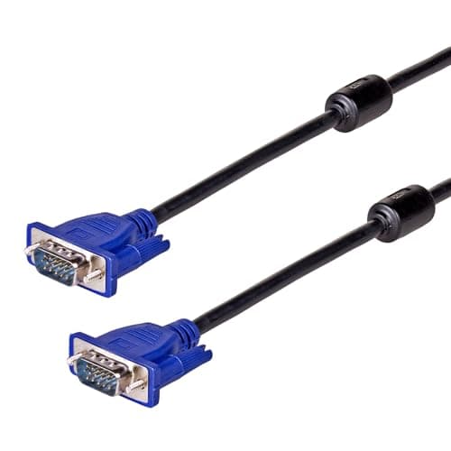 Image of AKYGA AK-AV-01 VGA Cable for Monitor TV PC SUB-D Male to Male 1.8 m Black