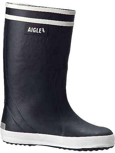 Image of Aigle LOLLY POP FUR Children's Lined Rubber Boots – Warm Lining, 100% Waterproof & Non-Slip Sole – Thermal Comfort