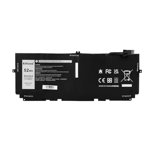 Image of KHlove 52Wh 722KK Laptop Battery for Dell XPS 13 9300 9310 9380 (2020 Edition) 13.4-inch Series P117G P117G002 P117G001 Series 02XXFW 2XXFW 0WN0N0 WN0 FP8 6V 6V 2ICP4/60/80 Notebook Battery