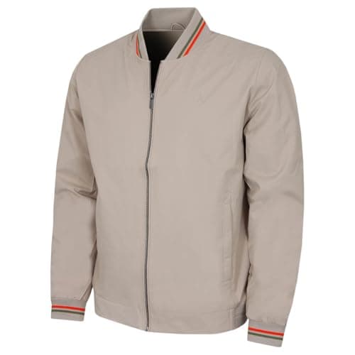 Image of Calvin Klein Mens Fremont Classic Stylish Jacket - Stone - M