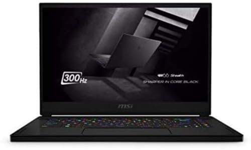 Image of MSI GS66 Stealth 10UH-023UK FHD 300 Hz 15.6 Inch Gaming Laptop (Intel i7-10870H, NVIDIA GeForce RTX 3080 8GB, 2TB NVMe Gen3*4 PCIe SSD, 32 GBRAM, Killer Wi-Fi 6), Core-Black