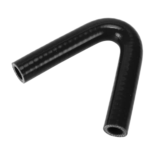 Image of X AUTOHAUX 1 Pcs 16mm/ 0.63" ID 120mm/4.72" Lenght 135 Degrees Black Car Silicone Hose Coolant Hose Universal