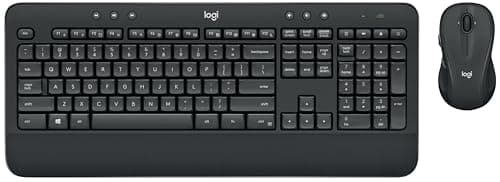 Image of Logitech MK545 advanced wireless keyboard and mouse, QWERTZ layout