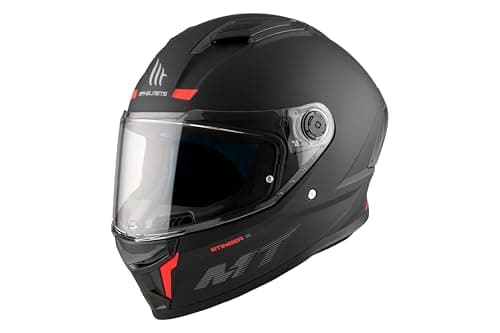 Image of MT Helmets. Stinger 2. Full Face Motorcycle Helmet. ECE 22.06. Matt Black (M)