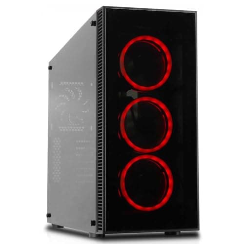Image of Cooltek Case Four Midi Tower RGB Black ATX/M-ATX/ITX