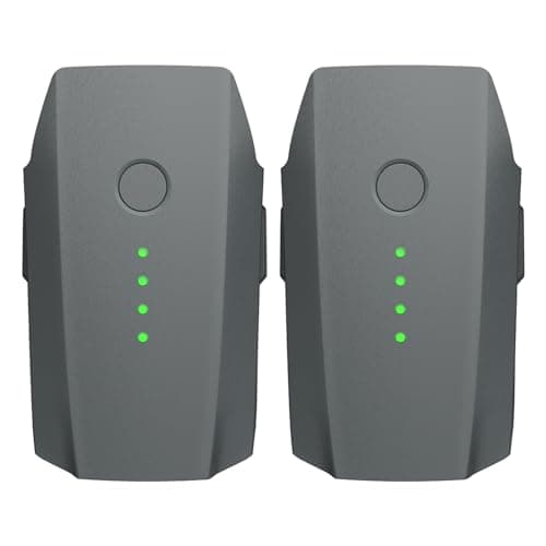 Image of MVMOD Mavic Pro Battery 2 Pack, 11.4V 3830mAh Intelligent Flight Replacement Battery for DJI Mavic Pro Platinum, for DJI Mavic Pro Alpine White Drone (Not Suitable for Mavic 2 Pro Drone)