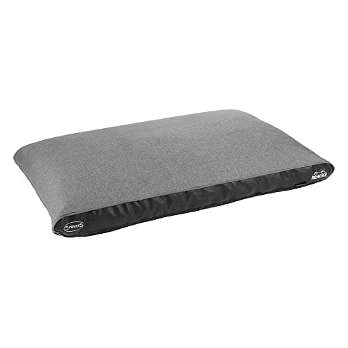 Image of Scruffs Hilton Memory Foam Orthopaedic Pillow (XL), 120 x 75 x8cm, Grey
