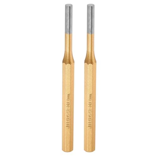 Image of sourcing map 2pcs Pin Punch 8mm(1/3") 175mm Length Metric Non-marring Alloy Steel Cylindrical Alignment Punch Drive Pin Tools for Automotive Watch Repair Jewelry Craft