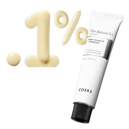 Image of COSRX The Retinol 0.1 Cream 20ml / 0.67 fl.oz. Anti-aging Cream for Face, Reduce Wrinkles, Fine Lines, and Signs of Aging, Gentle Skin Care for Day and Night,Korean Skincare