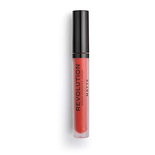 Image of Makeup Revolution Ruby 134 Matte Lip, Red, 3 ml
