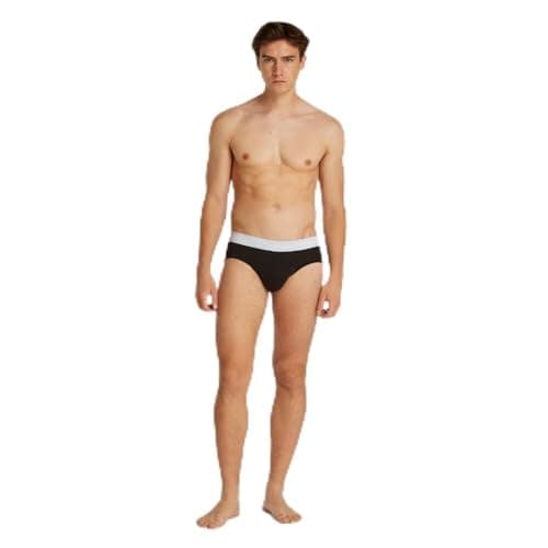 Image of Calvin Klein Men's HIP BRIEF 3PK 0000U2661G Hip Brief, Multi (BLACK BODIES W/INK/ADRENALINE RUSH), XL