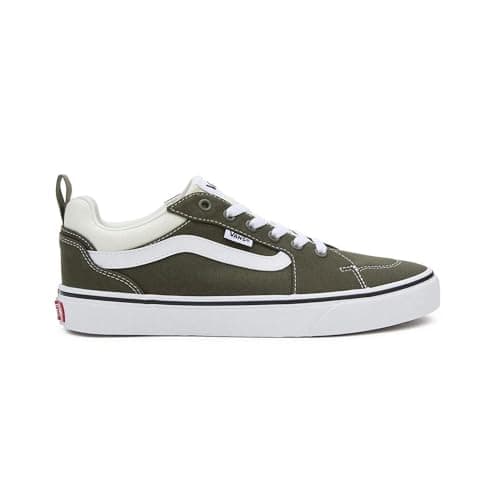 Image of Vans Men's Filmore Sneaker, Canvas Block Olive/White, 11 UK