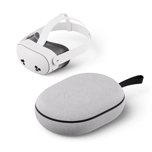 Image of Meta Quest 3S 256GB Black VR Headset with Carrying Case, Compatible with Meta Quest 3/3S, Android (Meta modified version) OS