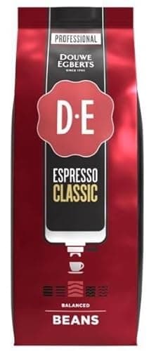 Image of Douwe Egberts Espresso Classic Coffee Beans 1kg (Pack of 1) Intense Aroma & Rich Taste