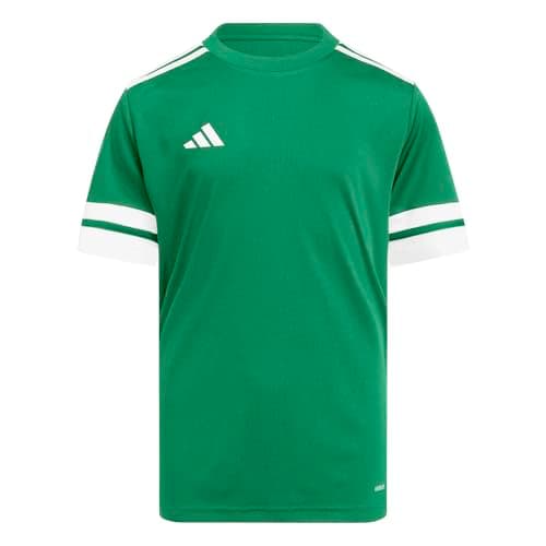 Image of adidas Unisex Kids SQUADRA25 Jersey Short Sleeve Kids, Team Green/White, 11-12 Years