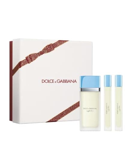 Image of Dolce & Gabbana Light Blue Eau de Toilette 50ml Gift Set (Contains 50ml EDT and 2 x 10ml Travel Spray)