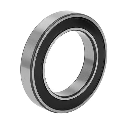 Image of X AUTOHAUX 6013DDU Deep Groove Ball Bearings P6 65x100x18mm Lubricated Bearings Double Rubber Seal Black Silver Tone Scooter Skateboard Wheel