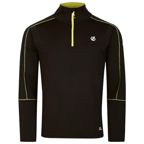Image of Dare 2b Mens Dignify II Core Stretch Midlayer (XXL) (Black/Neon Spring)
