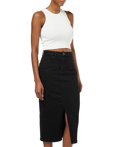 Image of NOISY MAY Women's Skirt, Black Jeans, XL