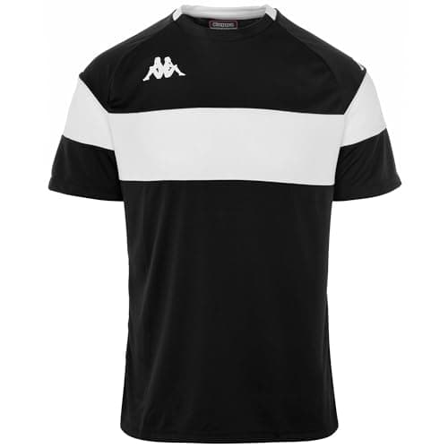 Image of Kappa Dareto Men's T-Shirt, Black/White, XL