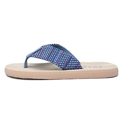 Image of Rocket Dog Women's Adios Flip Flops, Blue B00, 7 UK