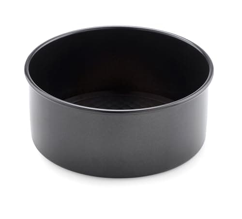 Image of Prestige Inspire Bakeware Loose Base Round Cake Tin, 8" - Black, 21cm