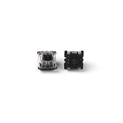Image of YMDK Gateron MX Switch 3 pin and 5 pin Transparent Case Black Red Green Brown Blue Clear Switches for Mechanical Keyboard Cherry MX Compatible