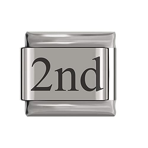Image of Italian Charms Number Birthday Dates Days Charms fits all Classic 9mm Bracelets UK stock (2nd)