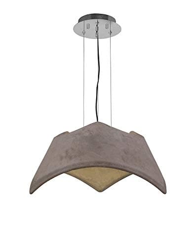 Image of Inspired Mantra - Maui - Ceiling Pendant 3 Light E27, Cement Effect, Polished Chrome