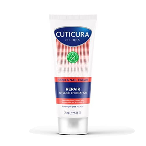 Image of CUTICURA Repair Hand & Nail Cream 75ml, Intense Hydration, Softening, Protect Damaged Skin, Stronger Nails