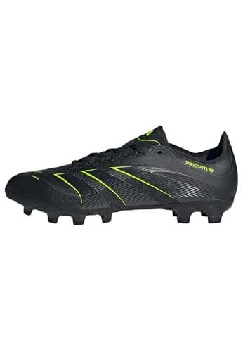 Image of adidas Unisex Predator League Multi Ground Football Boots, core Black/Carbon/Lucid Lemon, 10 UK