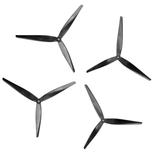 Image of SPARKHOBBY HQProp X-Class Prop 13x9x3 3-Blade Propeller Black-Carbon Reinforced Nylon CW CCW for RC FPV 13inch Multirotor X413 Drones Parts (4pair 13x9x3)