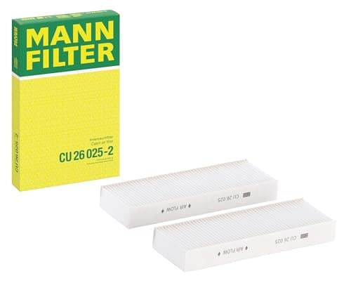 Image of MANN-FILTER CU 26 025-2 Cabin Air Filter - CARS + TRANSPORTERS