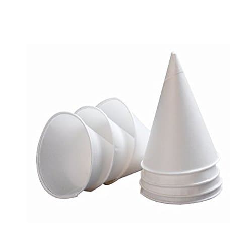Image of 5000 x 4oz Paper Cones Individual Roll Rim Cups for Water Cooler
